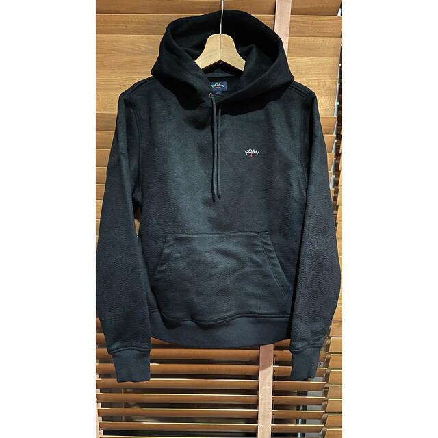 Noah Baby Camel Hair Hoodie in Black メンズのトップス(パーカー)の商品写真