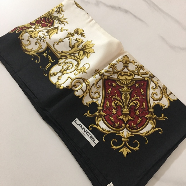 LANCEL - ランセル スカーフ 正規品 大判 タグあり 綺麗な長期保管品の