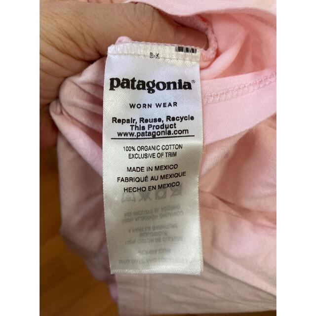 patagonia(パタゴニア)のパタゴニア　ロンT サイズ100-110 キッズ/ベビー/マタニティのキッズ服女の子用(90cm~)(Tシャツ/カットソー)の商品写真