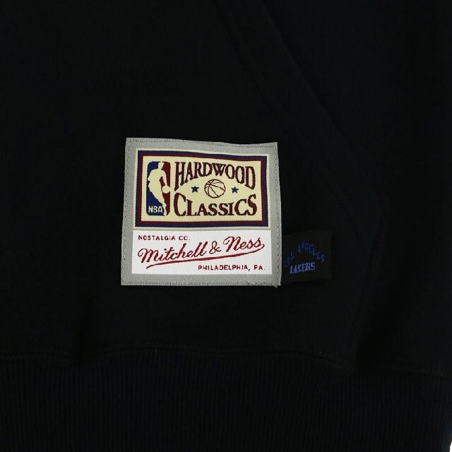 Mitchell&Ness ロサンゼルス・レイカーズビッグ フェイス フーディ