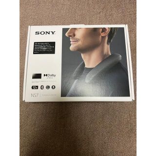 ソニー(SONY)のSONY ネックバンドスピーカー SRS-NS7-HC 美品(スピーカー)