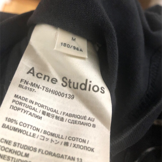 acne studios Reverse logo Hooded Mサイズ - パーカー