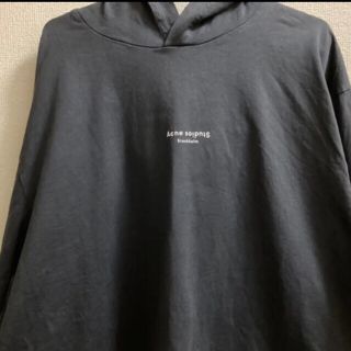 アクネ(ACNE)のacne studios Reverse logo Hooded Mサイズ(パーカー)