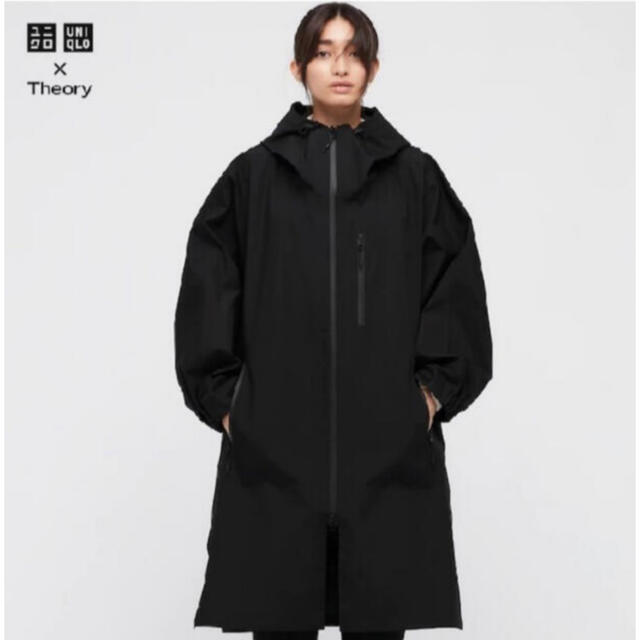 theory(セオリー)の新品☆UNIQLO✖️theory ブロックテックコートM レディースのジャケット/アウター(ナイロンジャケット)の商品写真