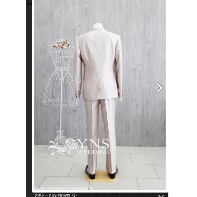 YNS WEDDING タキシード 一式 ドレスシャツ付 Saishin no Gekiyasu - セットアップ -  edmontonquotient.com