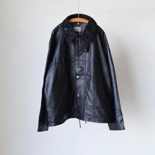 バーブァー(Barbour)の【新品】YOUSED ユーズド レザー ドライバーズジャケット size1(ライダースジャケット)