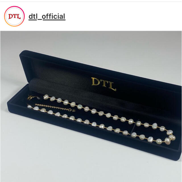 【新品未使用】最終値下げ✧DTL 2way パールネックレス レディースのアクセサリー(ネックレス)の商品写真