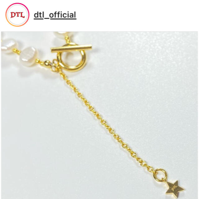 【新品未使用】最終値下げ✧DTL 2way パールネックレス レディースのアクセサリー(ネックレス)の商品写真