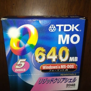 TDK MO-R640DA☓5(PC周辺機器)