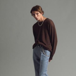 アレッジ(ALLEGE)のsecond layer knit crew neck/ニット(ニット/セーター)