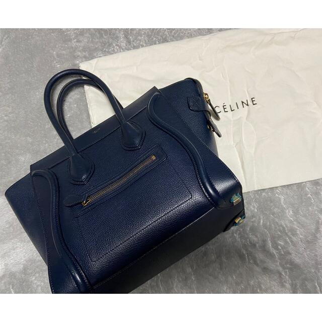 最終値下げ　CELINE セリーヌ マイクロラゲージ　2020年限定色　ネイビー