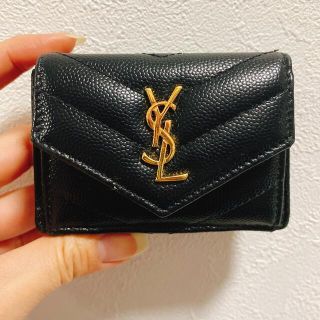 値下げ！！YSL イヴサンローラン 三つ折財布