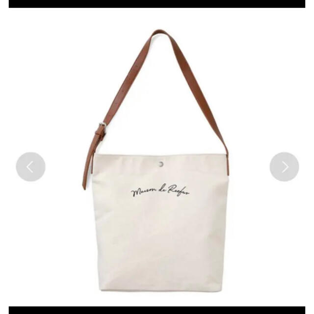 Maison de Reefur(メゾンドリーファー)のキャンバス　ショルダー　バッグ レディースのバッグ(ショルダーバッグ)の商品写真