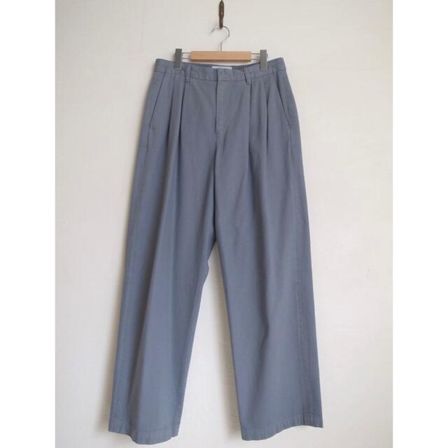 yoke ヨーク 20SS 2TUCK WIDE TROUSERS