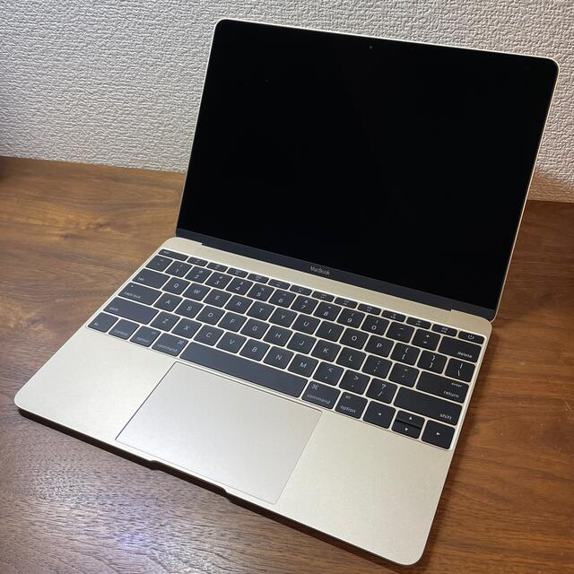MacBook 12インチ ゴールド USキーボード - ノートPC