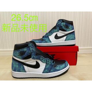 NIKE WMNS AIR JORDAN 1 OG TIE-DYE 25.0cm