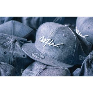 ダブルティー(WTW)のWTWxNEWERA 9FIFTY DENIM デニム コラボ キャップ(キャップ)