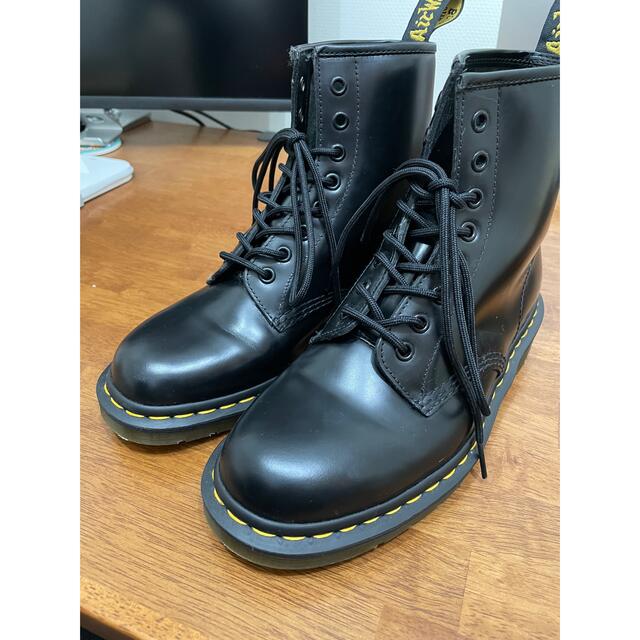 【定番・クリーニング済】Dr.Martens 1460 8ホールブーツ ブラック