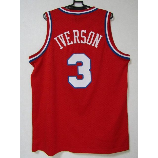 良品 NBA 76ers IVERSON アレン・アイバーソン　ユニフォーム