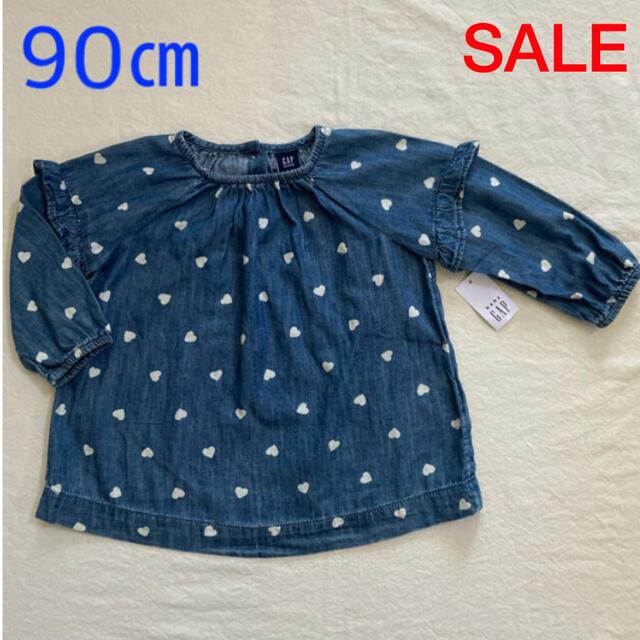 babyGAP(ベビーギャップ)のSALE『新品』babyGap 長袖チュニック 90㎝ キッズ/ベビー/マタニティのキッズ服女の子用(90cm~)(その他)の商品写真