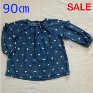 ベビーギャップ(babyGAP)のSALE『新品』babyGap 長袖チュニック 90㎝(その他)