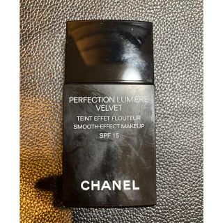 シャネル(CHANEL)の【中古】CHANELペルフェクシオンルミエールヴェルヴェット12ベージュロゼ(ファンデーション)