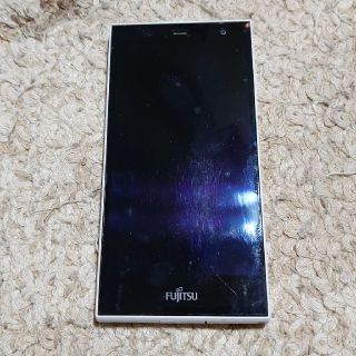 アローズ(arrows)のFUJITSU arrows RM02 SIMフリー　ホワイト(スマートフォン本体)