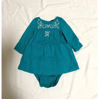 ベビーギャップ(babyGAP)のbabygap  刺繍セットアップ(ワンピース)