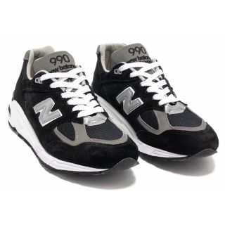 ニューバランス(New Balance)の26.5㎝ US8.5 NEW BALANCE 990V2 M990BK2(スニーカー)