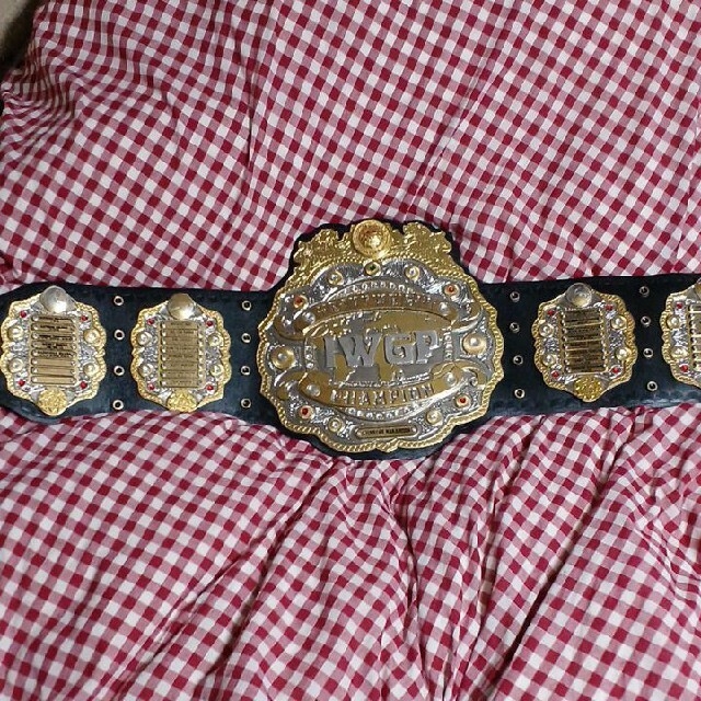 新日本プロレス4代目lWGPヘビー級チャンピオンベルトレプリカの通販 by