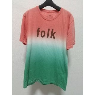 ローズバッド(ROSE BUD)のROSE BUD folk プリント 半袖 Tシャツ Ｍサイズ ローズバッド 服(Tシャツ/カットソー(半袖/袖なし))