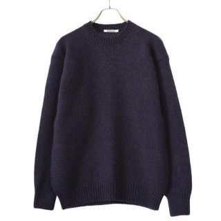 コモリ(COMOLI)のオーラリー 20AW CAMEL WOOL MIX KNIT P/O(ニット/セーター)