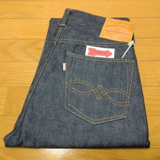 ウエアハウス(WAREHOUSE)の直営店限定仕様 Lot 1001XX(1000XX) 銅メッキボタン W32(デニム/ジーンズ)