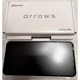 フジツウ(富士通)の【即日発送】docomo5G対応 arrows we F-51B ホワイト未使用(スマートフォン本体)