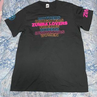 ズンバ(Zumba)の【新品・未使用品】ZUMBA®︎ウェア　ブラックＴシャツ　M/Lサイズ(ダンス/バレエ)