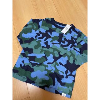 ギャップキッズ(GAP Kids)のgapカモフラ柄ロンT105㎝(Tシャツ/カットソー)