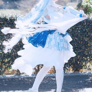 初音ミク 雪ミク 2019 コスプレの通販 by 結菜's shop｜ラクマ