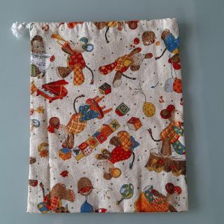 巾着袋　コップ袋　給食袋　ハンドメイド(バッグ/レッスンバッグ)