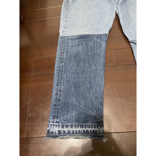 Levi's(リーバイス)のリーバイス 501 再構築 リメイク デニム パンツ メンズのパンツ(デニム/ジーンズ)の商品写真