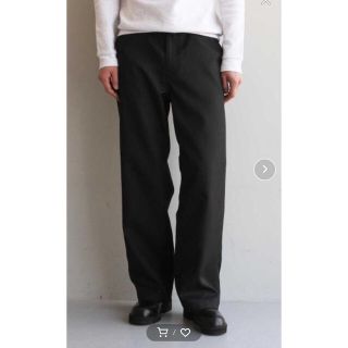 サンシー(SUNSEA)のorder loose twill pants(スラックス)