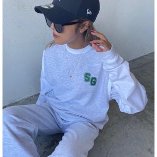 ステューシー(STUSSY)のshaggy スウェットベスト(ベスト)