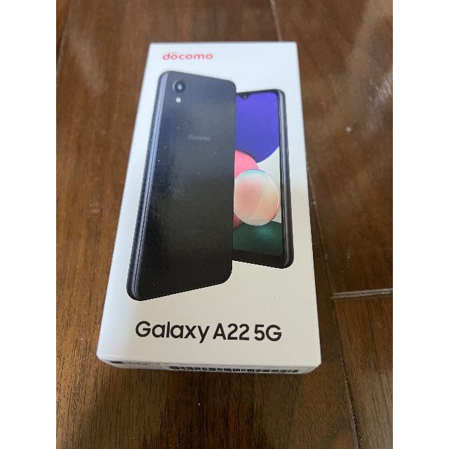 未開封品 Galaxy A22 5G ブラック