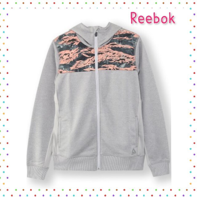 Reebok(リーボック)の未使用近♡Reebok♡AYAモデル パーカー(Ｌ) スポーツ/アウトドアのトレーニング/エクササイズ(ヨガ)の商品写真