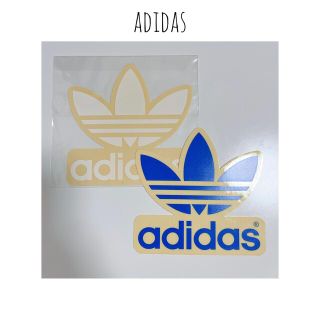 アディダス(adidas)のadidas ステッカー 2枚(ステッカー)