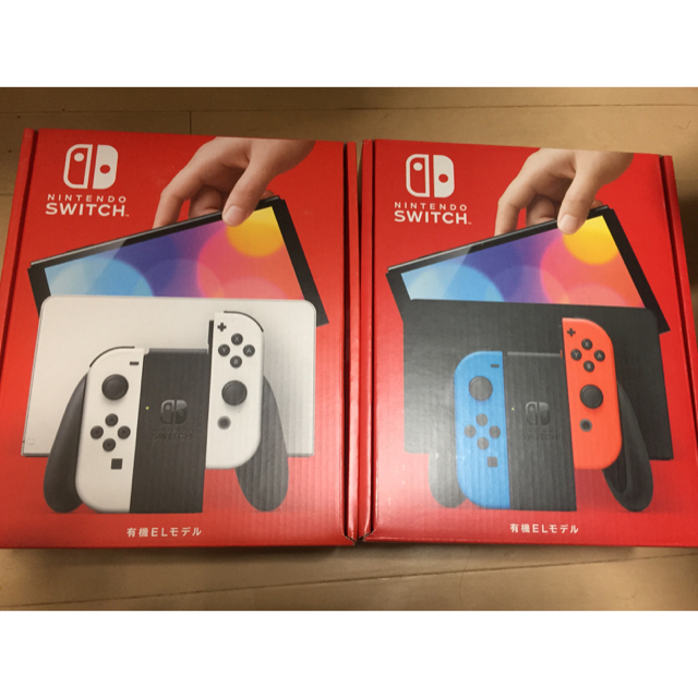 【新品・未使用】ニンテンドースイッチ　本体　有機EL ネオン　ホワイト