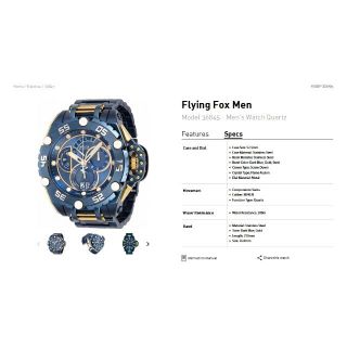 INVICTA - インビクタ『Flying Fox 36845』☆スイス製Mvt☆防水200mの