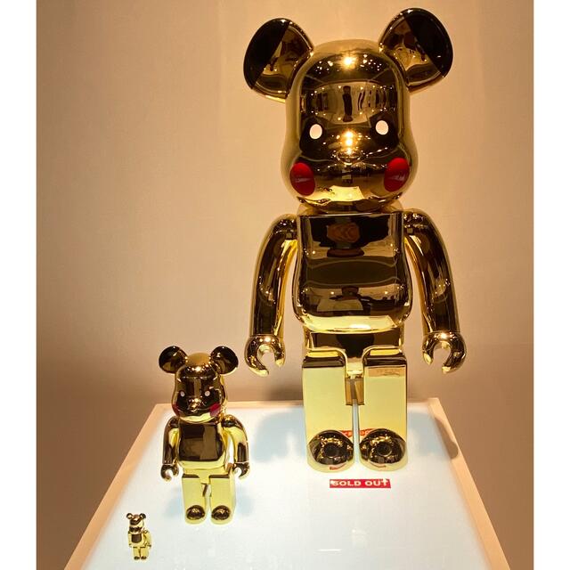 BE@RBRICK ピカチュウ GOLD CHROME 100% & 400% - その他