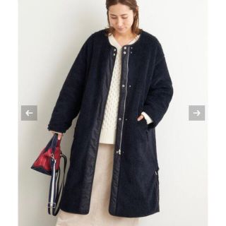 FRAMeWORK BOA 2WAY ZIP COAT ボアコート-