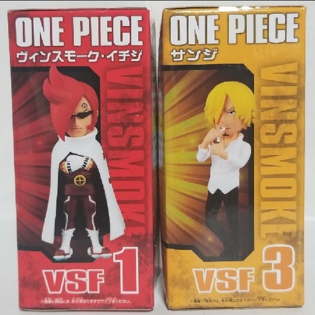 BANPRESTO(バンプレスト)の★専用です【ワールドコレクタブルフィギュア VSF イチジとサンジ】 ハンドメイドのおもちゃ(フィギュア)の商品写真