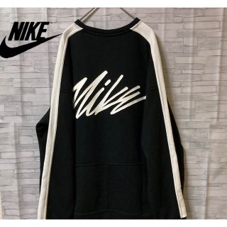 ナイキ(NIKE)のNIKEスウェット/4連スウッシュロゴ/廃盤限定品/XL/ユニセックス美品(スウェット)